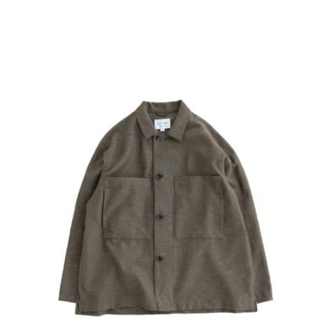 STILL BY HAND(スティルバイハンド)　　  Mixed colour shirt jacket　　BL04261