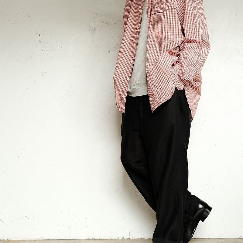 Masnou design(マスノウデザイン) 202 Band Collar Shir