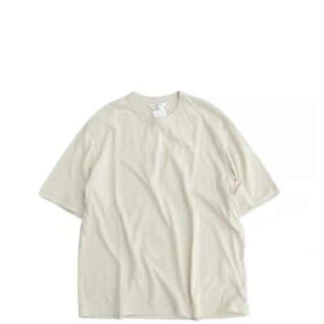 STILL BY HAND(スティルバイハンド)　　　  Cotton Silk Nep　T-Shirt　　CS07252　　　Ecru