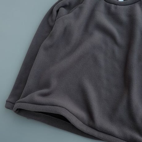 GROWN IN THE SUN(グローンインザサン)　　　　フリース コージークルー　　　CHARCOAL
