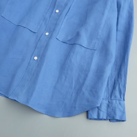Garment-dye over shirt　　　SH05261　　　　SkyBlue