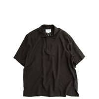 STILL BY HAND(スティルバイハンド)　　 Skipper Shirt　SH07262　　　Charcoal