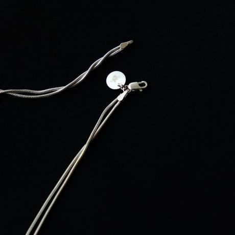 TONNY SILVER 　　  Snake Necklace
