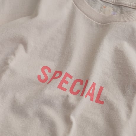 GROWN IN THE SUN(グローンインザサン)　　 S/S Tee　　　SPECIAL‐THANKS　　O.White