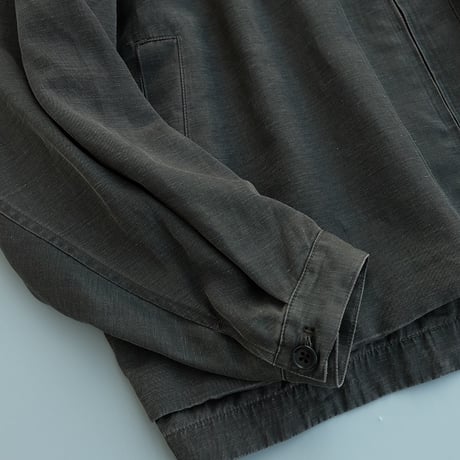 STILL BY HAND(スティルバイハンド)　　　  Pigment print zip up blouson    BL05261