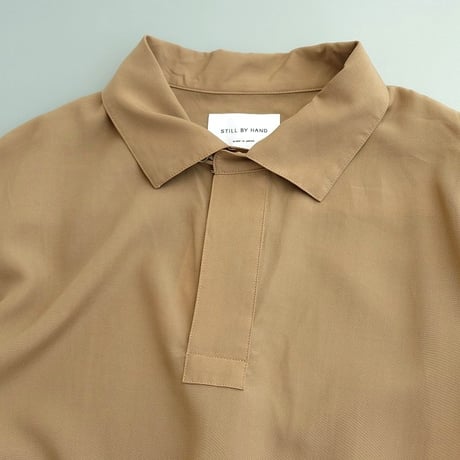 STILL BY HAND(スティルバイハンド)　　 Skipper Shirt　SH07262　　　Beige