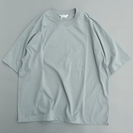 STILL BY HAND(スティルバイハンド)　　  Saddle Sleeve　Tee　　CS08252　　　PaleBlue