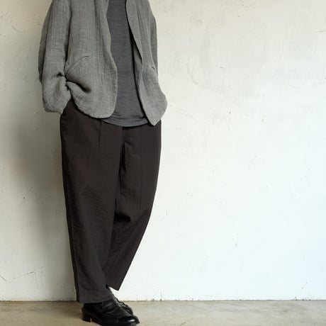 quitan(キタン)　　　　 BUTTONLESS  WEIRED JACKET