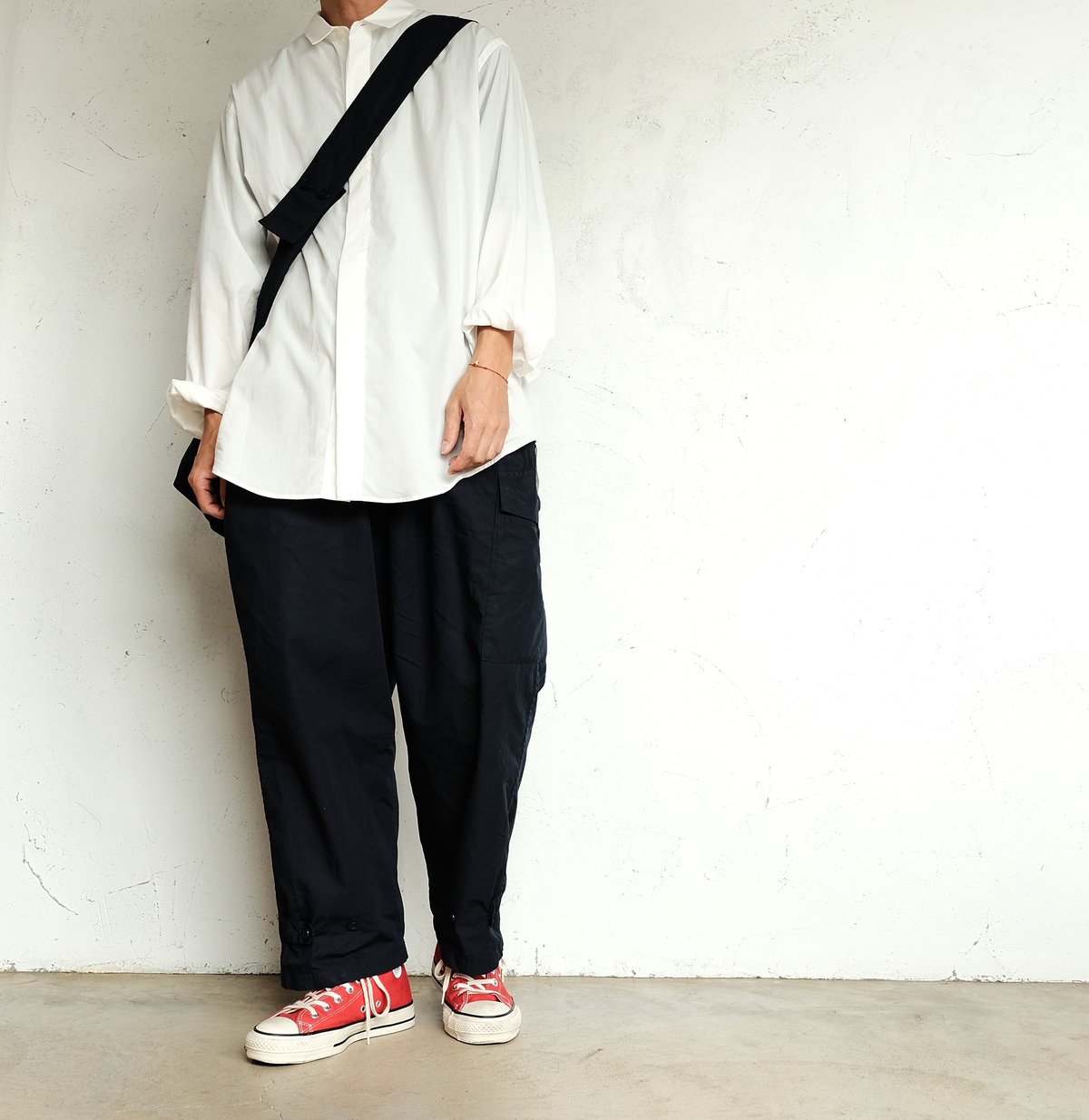 Masnou design(マスノウデザイン) SHIRTS A-33 Whit
