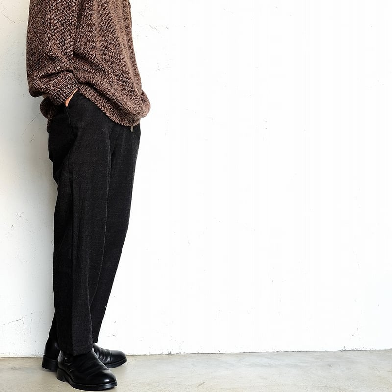 STILL BY HAND(スティルバイハンド) Shetland Wool Pants
