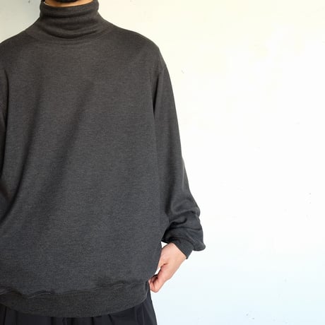 LAMOND(ラモンド)　　  LOUNGE SUEDE HIGH NECK SWEAT