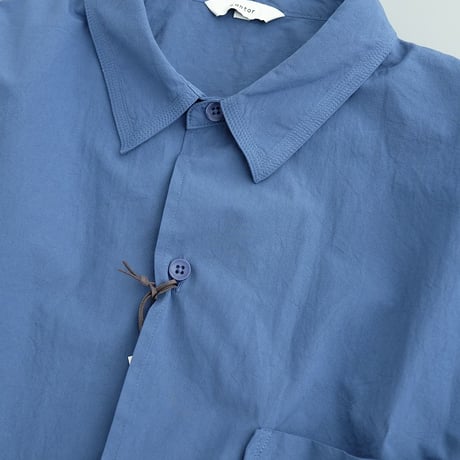 kontor(コントール)　　Oversized Stitching Shirt　　　Blue