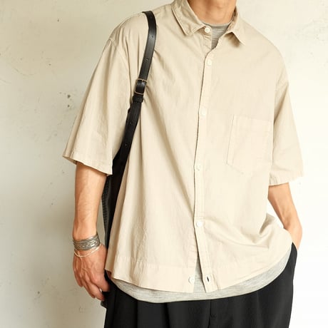 ORDINARY FITS(オーディナリーフィッツ)　　  Wool Wide Tee　　Gray
