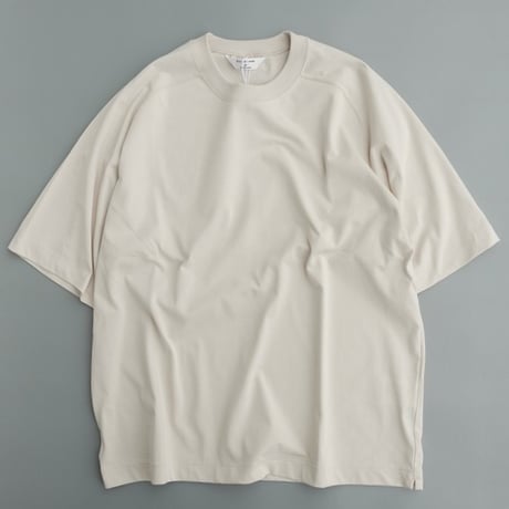 STILL BY HAND(スティルバイハンド)　　  Saddle Sleeve　Tee　　CS08252　　　PaleGray
