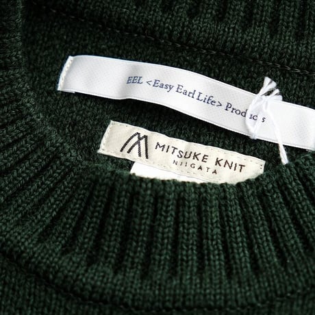 EEL products(イールプロダクツ)　　 ノルディックセーター クラシック　　　Green