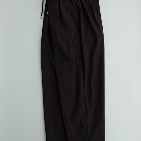 kontor(コントール)　　　  Relaxed-fit  jersey  trousers　　　Black