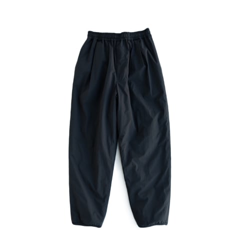STILL BY HAND(スティルバイハンド)　　  Padded Easy Pants　　PT01254  　　　Black