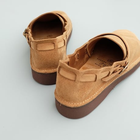 aurora shoes(オーロラシューズ)　　　　middle english　　　Natural Roughout