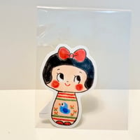 ステッカー｢こけし｣