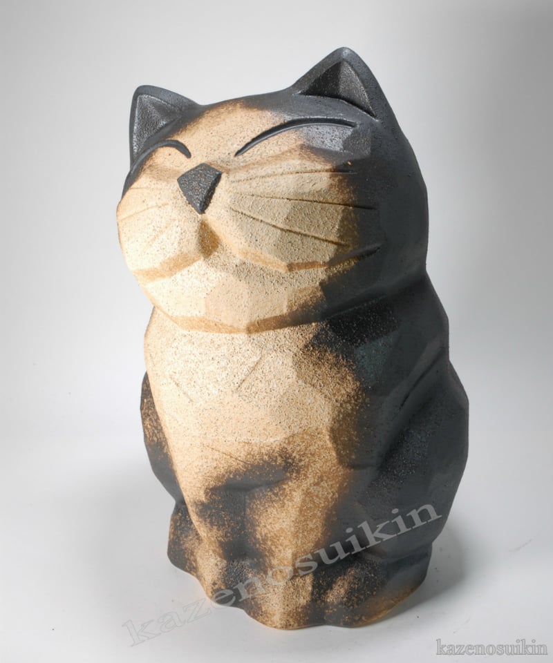 白黒猫傘立 (信楽焼き・陶器・傘立て・梅雨・雨・玄関・収納 白黒猫傘立 (信楽焼き・陶器・傘立て・梅雨・雨・玄関・収納