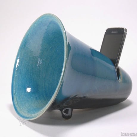 スマホ陶音器（電源不要スピーカー）アンドロイド・iPhone対応