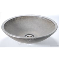 いぶし窯変手洗鉢（器具付）　（信楽焼き・陶器・手洗い鉢・手洗ボール・洗面・トイレ・B030-01）