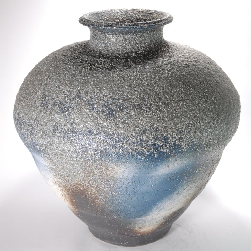 信楽焼 花瓶【超高級品】 陶器 花瓶 9.5×7.5×高さ9.5cm 信楽焼 日本製 壺 和風 おしゃれ