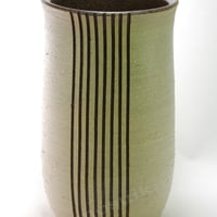 チョコライン傘立　（信楽焼き・陶器・傘立て・梅雨・雨・玄関・収納・B039-08）