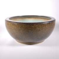 金ソバSA-3水鉢 13号　（信楽焼・陶器・水鉢・めだか鉢・メダカ鉢・睡蓮鉢・スイレン鉢・すいれん鉢・金魚鉢・水草飼育・蓮鉢）　064-05