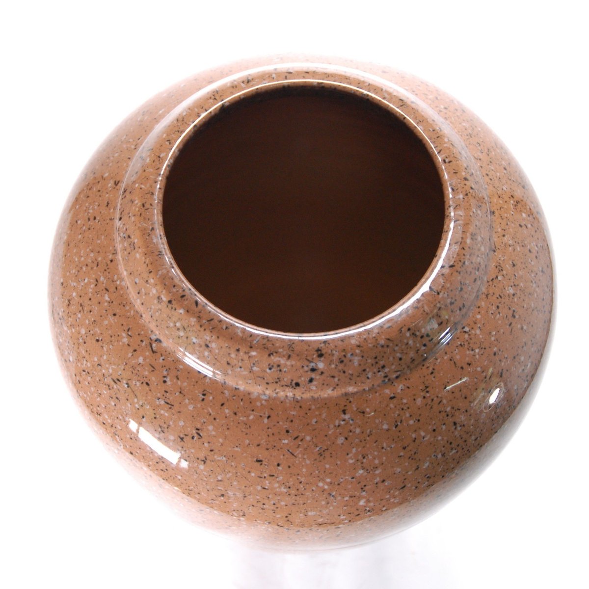 フラワーベース茶スパタ (信楽焼・花瓶・花入れ・花器・壺・壷 フラワーベース茶スパタ (信楽焼・花瓶・花入れ・花器・壺・壷