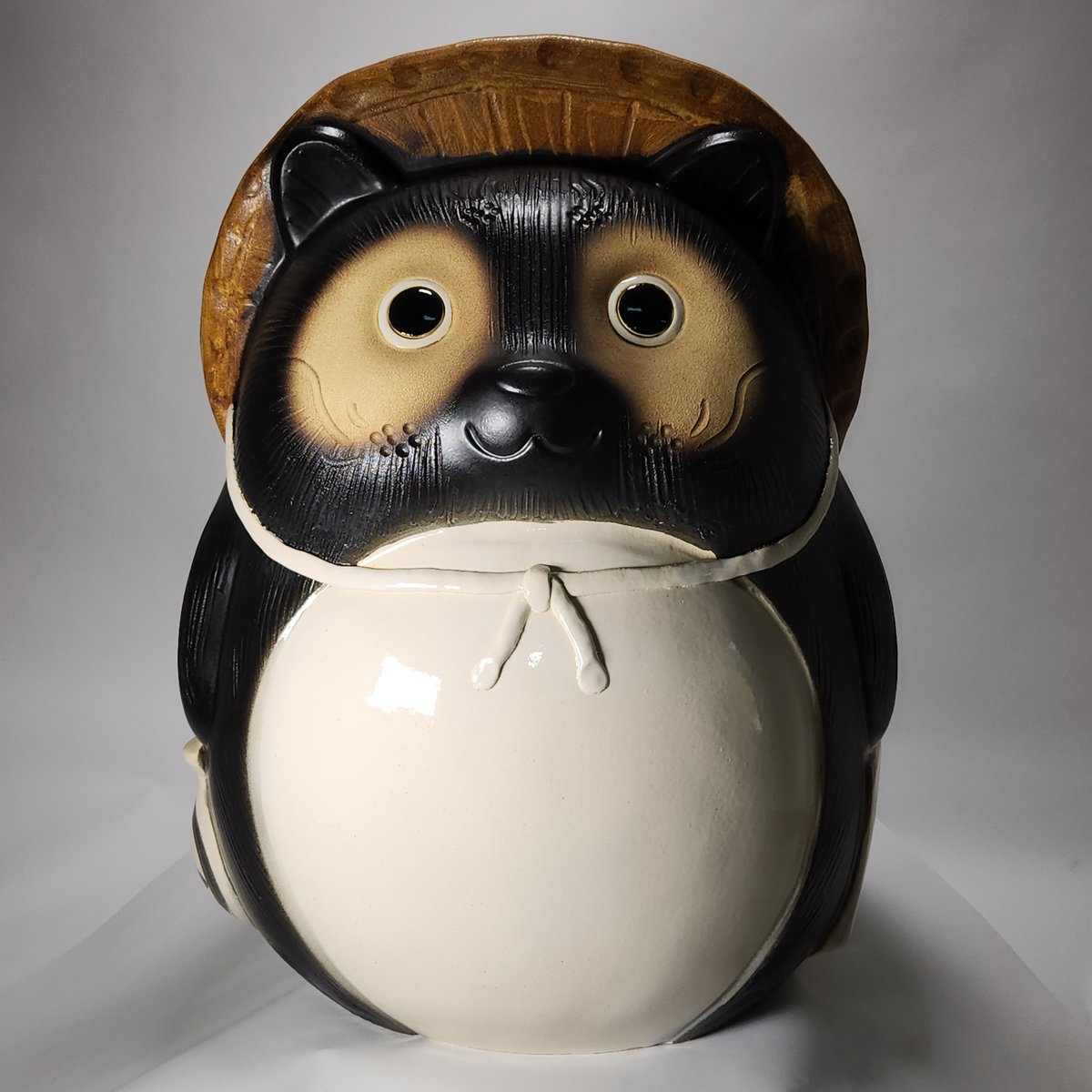 丸狸傘立 17号 （信楽焼き・陶器・傘立て・梅雨・雨・玄関・収納・B049