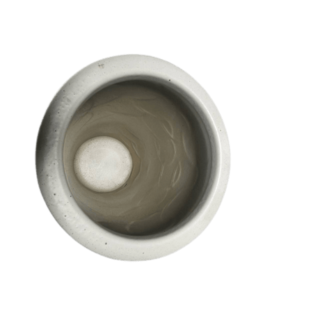 白釉彫模様傘立（信楽焼き・陶器・傘立て・梅雨・雨・玄関・収納・B035-03）