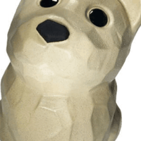 ツートン透し彫六角傘立 （信楽焼き・陶器・傘立て・梅雨・雨・玄関