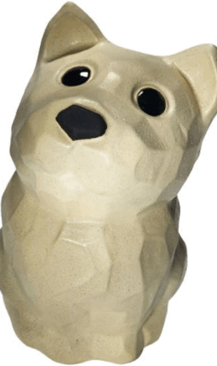 犬傘立 17号 （信楽焼き・陶器・傘立て・梅雨・雨・玄関・収納・B048