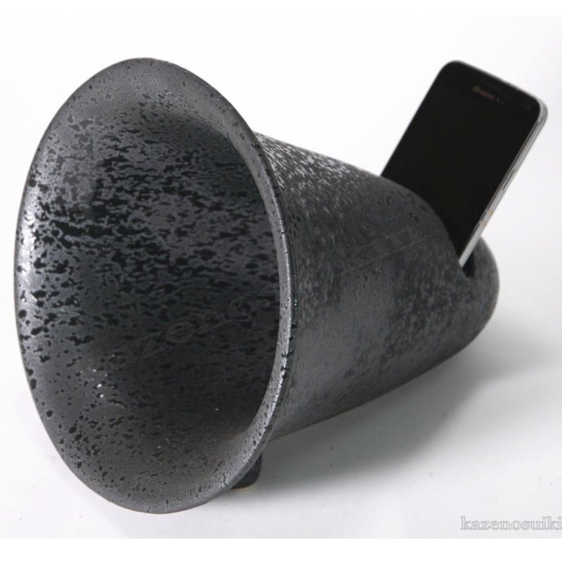 スマホ陶音器（電源不要スピーカー）アンドロイド・iPhone対応