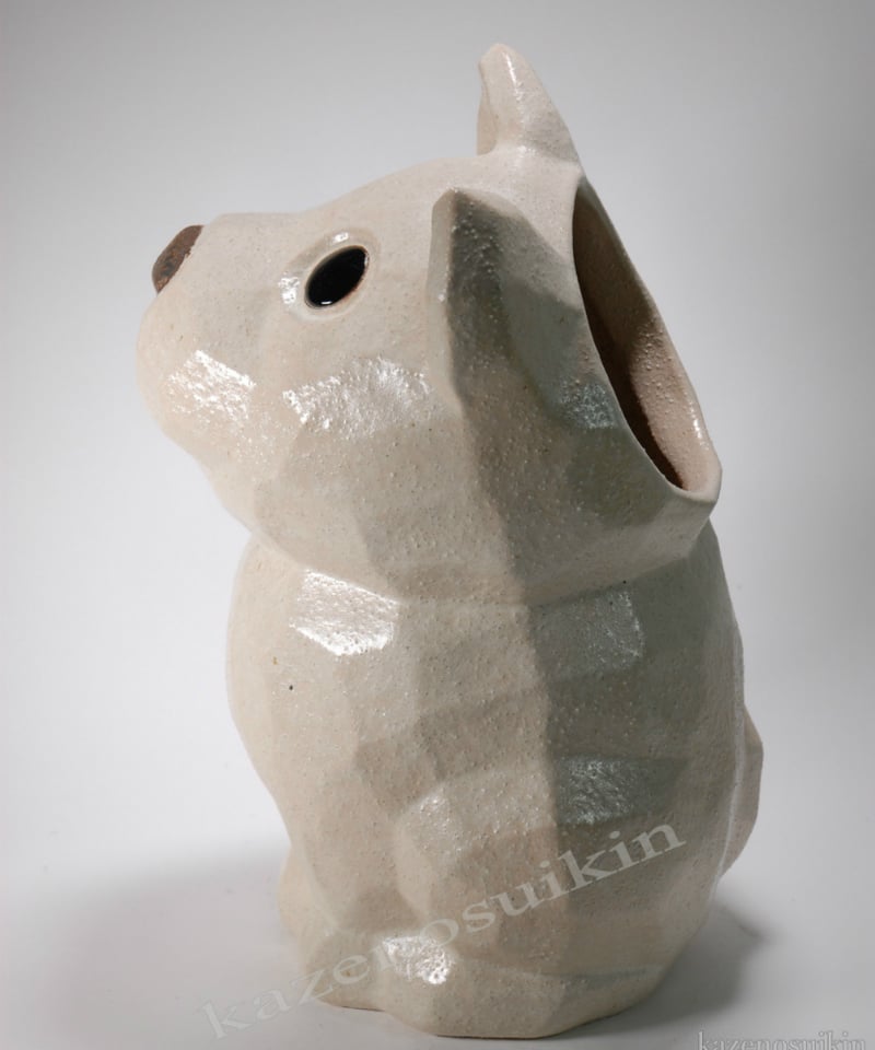 白犬傘立 (信楽焼き・陶器・傘立て・梅雨・雨・玄関・収納 白犬傘立 (信楽焼き・陶器・傘立て・梅雨・雨・玄関・収納