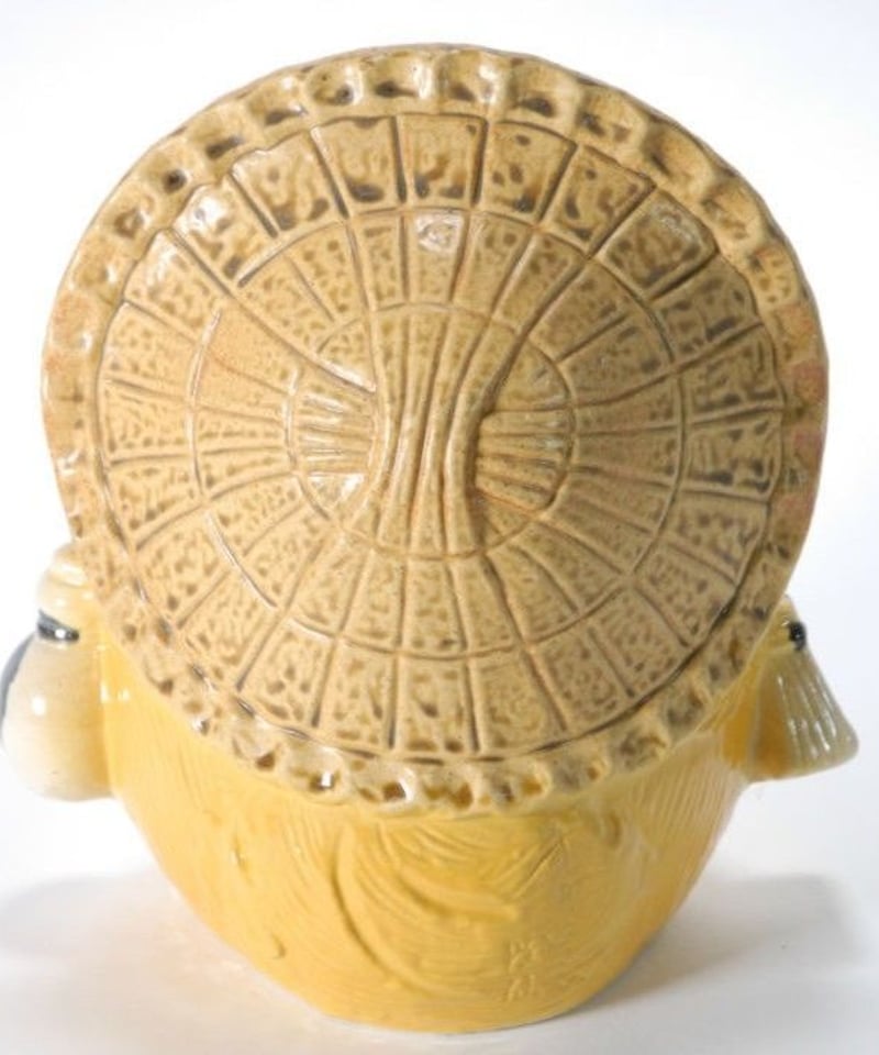 風水狸　黄　(小)　金運　（信楽焼き・陶器 ・置物・風水・たぬき・タヌキ・インテ 風水狸 黄 (大) 金運 （信楽焼き・陶器 ・置物・風水・たぬき