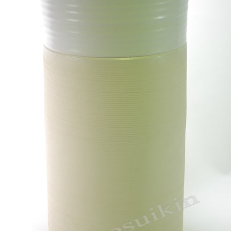 ナチュラルホワイト傘立　（信楽焼き・陶器・傘立て・梅雨・雨・玄関・収納・B041-04）