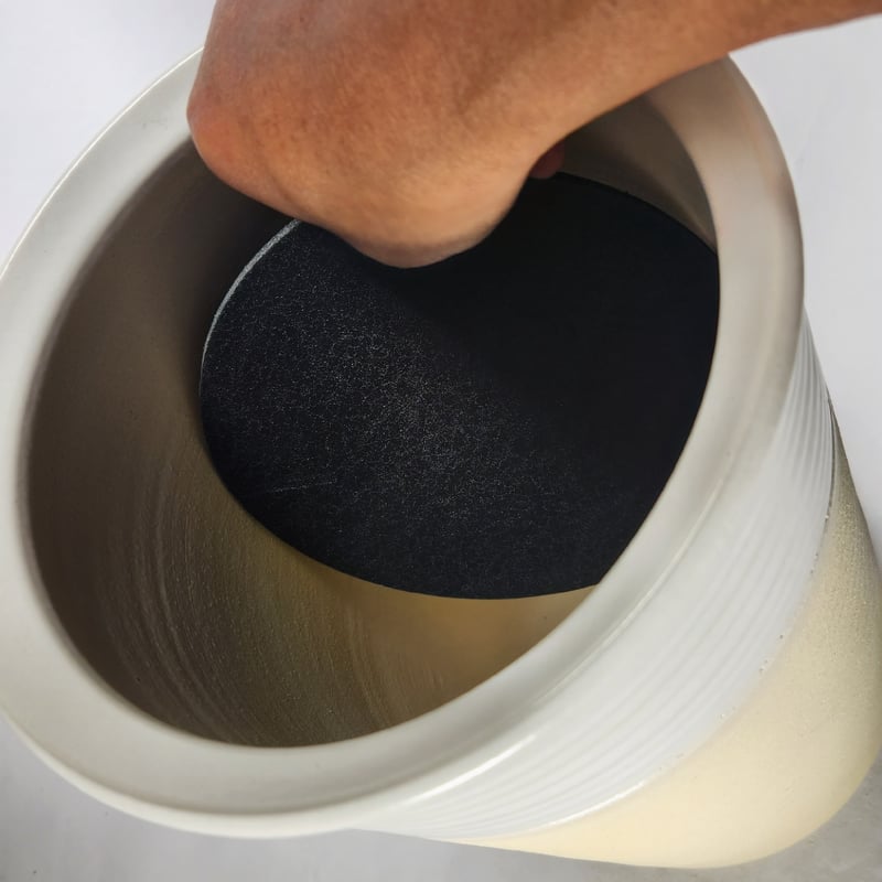 花通し長傘立 （信楽焼き・陶器・傘立て・梅雨・雨・玄関・収納・B039