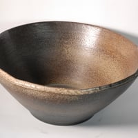 コゲ窯肌水鉢 17号　（信楽焼・陶器・水鉢・めだか鉢・メダカ鉢・睡蓮鉢・スイレン鉢・すいれん鉢・金魚鉢・水草飼育・蓮鉢）　059-03