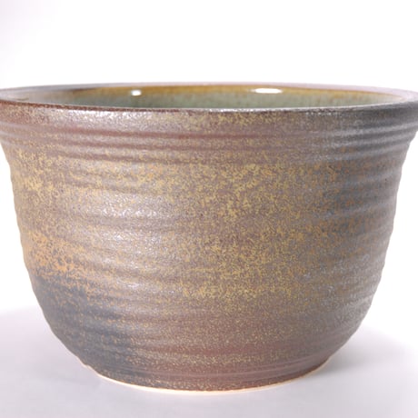 窯肌ひねり水鉢 11号 （信楽焼・陶器・水鉢・金魚鉢） WH11-502