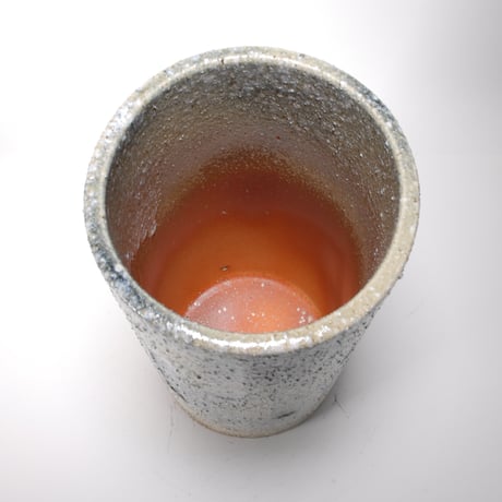 窯変面取傘立　（信楽焼き・陶器・傘立て・梅雨・雨・玄関・収納・B038-07）