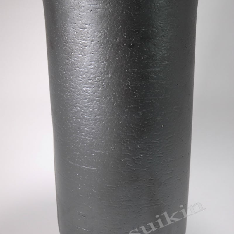 黒ぼかしふくろう傘立て　（信楽焼き・陶器・梅雨・雨・玄関・収納・B046-02） 黒マットふくろう透し彫傘立 （信楽焼き・陶器・傘立て・梅雨・雨