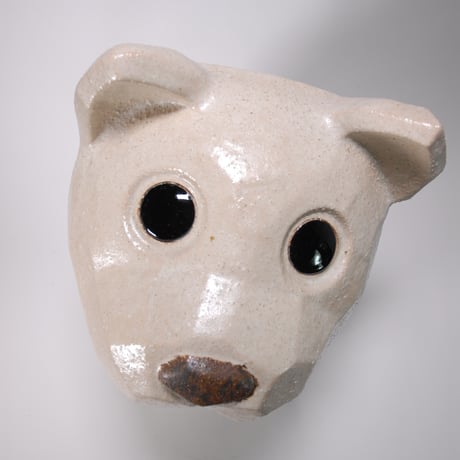 犬傘立 17号　（信楽焼き・陶器・傘立て・梅雨・雨・玄関・収納・B048-06）