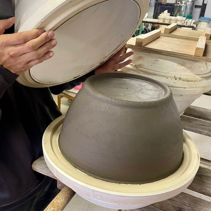 生子火鉢 15号 （信楽焼・陶器・暖房・火鉢・ひばち・囲炉裏・B025-03