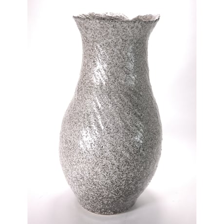 銀河ひねり花器　 （信楽焼・花瓶・花入れ・花器・壺・壷・水盤・フラワーポット・フラワーベース・YZ-028）
