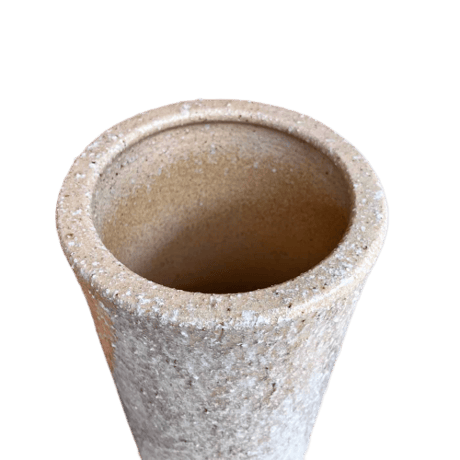 白砂傘立　（信楽焼き・陶器・傘立て・梅雨・雨・玄関・収納・B036-06）
