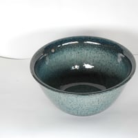 ブルー斑点めだか鉢 10号　（信楽焼・陶器・水鉢・めだか鉢・メダカ鉢・睡蓮鉢・スイレン鉢・すいれん鉢・金魚鉢・水草飼育・蓮鉢）　063-01