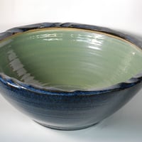 生子釉水鉢 20号　（信楽焼・陶器・水鉢・めだか鉢・メダカ鉢・睡蓮鉢・スイレン鉢・すいれん鉢・金魚鉢・水草飼育・蓮鉢）　055-07
