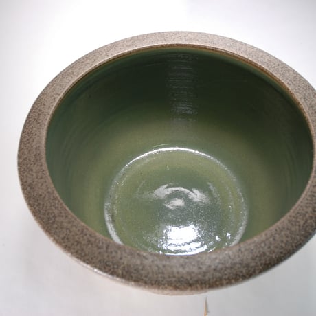 窯肌水鉢 15号　（信楽焼・陶器・水鉢・めだか鉢・メダカ鉢・睡蓮鉢・スイレン鉢・すいれん鉢・金魚鉢・水草飼育・蓮鉢）　060-06